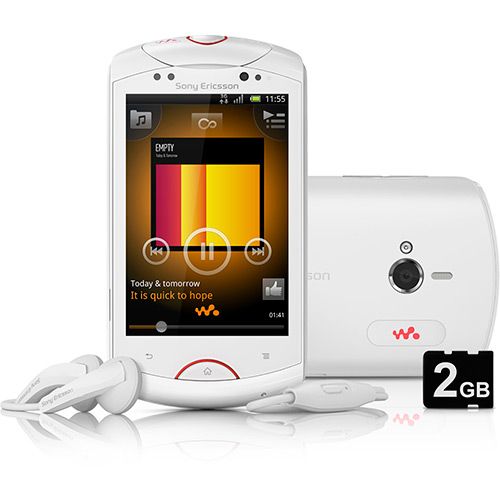 Smartphone Sony Ericsson Live Walkman Desbloqueado Oi Branco