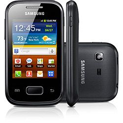 Smartphone Samsung Galaxy Pocket Desbloqueado Oi Preto - And